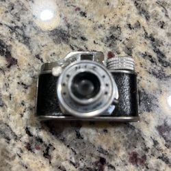 Vintage Hit Mini Spy Camera Made In Japan W/leather Case