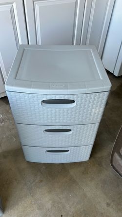 Sterilite 3 drawer storage