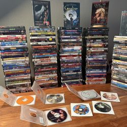 180 DVDs Movie Lot – $70 (NO HOLDS / PICKUP ONLY)