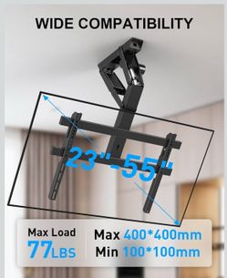 Electric tv mount