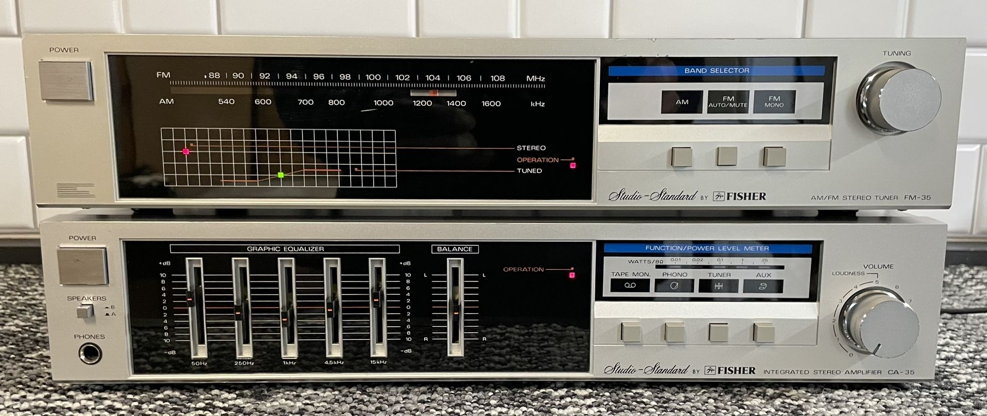 Vintage Fisher Amp/Tuner