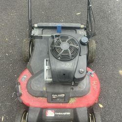 Toro timemaster 30” personal pace blades need repair Read