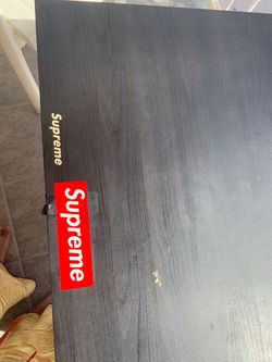 black desk table $20 sizes around 24 x48