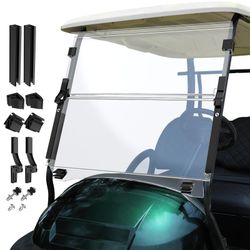 Golf Cart Windshield for Club Car PrecedentTempoOnward 5MM PC 37.6W x 33.2H Clear $81.75