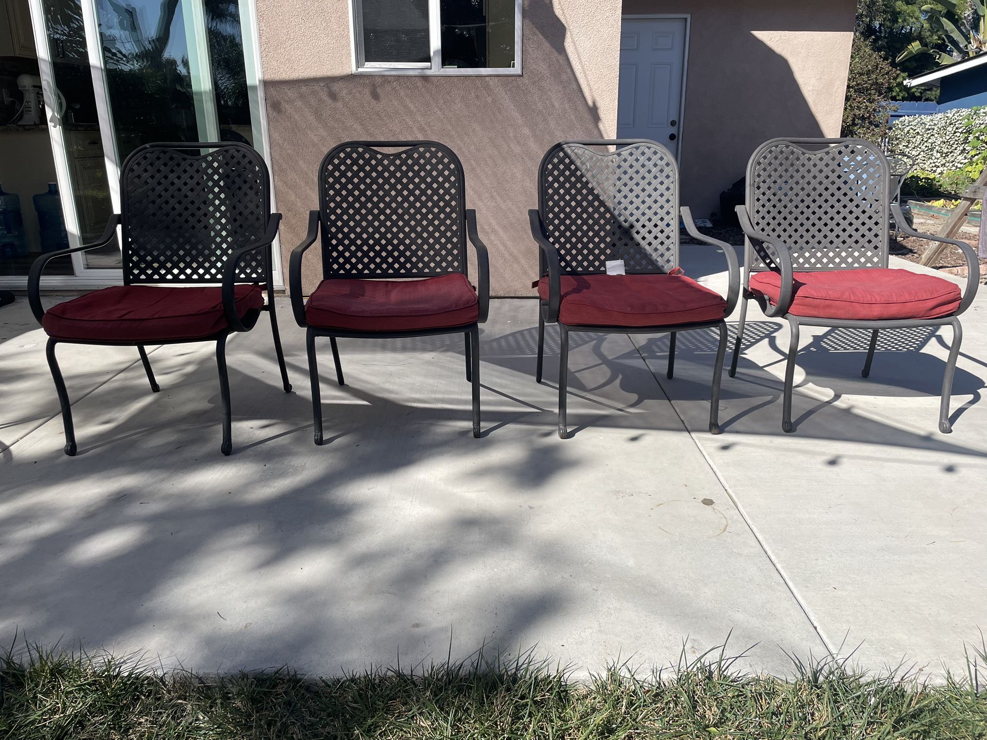 Metal Patio chairs