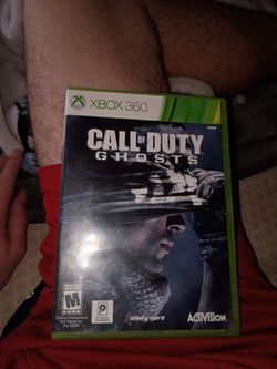 Call of duty ghosts and call of duty black ops