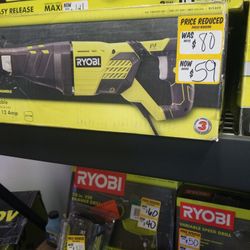 Ryobi Reciprocating saw 