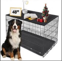48” Dog Crate Topper – Aluminum Folding Table Top – Petmystify