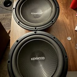 Kenwood 12 Inch Subwoofer 