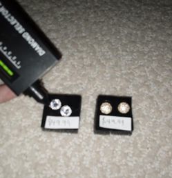 Mossianite Earings Bundle