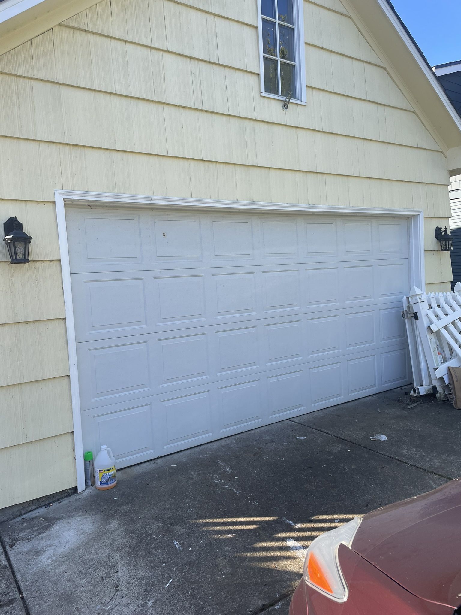 garage door 14ft wide by 7 ft tall