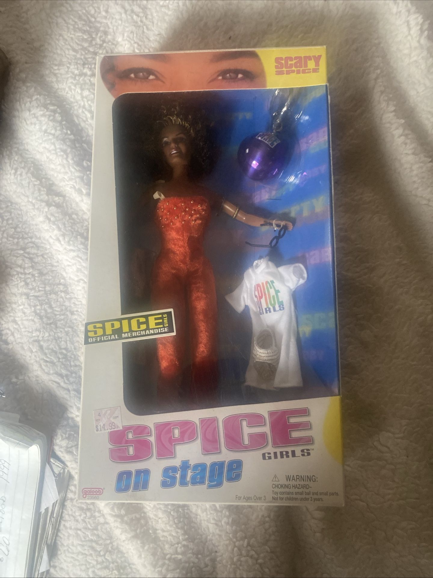 VTG Spice Girls on Stage Doll Scary Spice Mel B 1998 Galoob OBO