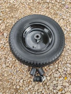 Wheelbarrow Tire And Rim