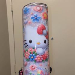Custom Hello Kitty Tumbler