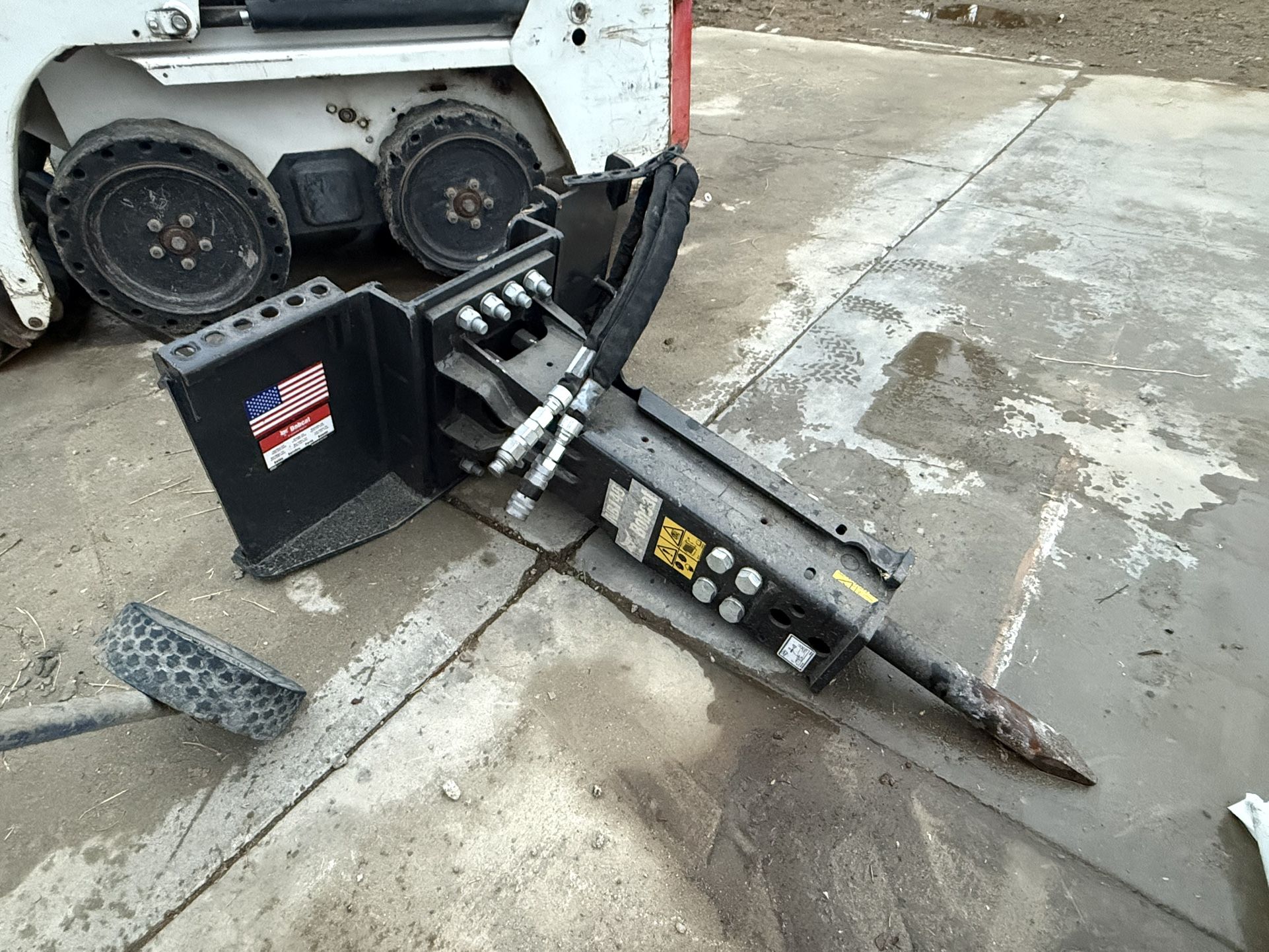 Bobcat S70 Concrete Breaker