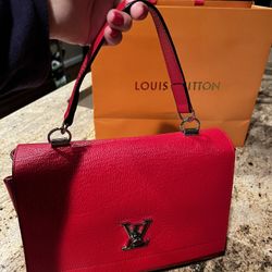 Red Handbag  Crossbody Great Condition !