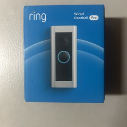 Ring *WIRED* doorbell pro (New in box)