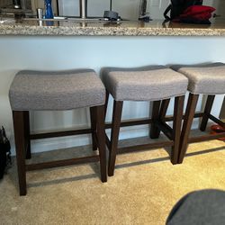 3 Bar Stools 