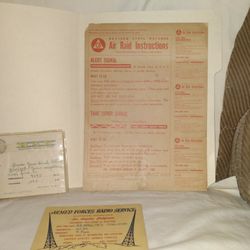 Armed Forces Paper Items 