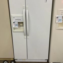 Kenmore White Side by Side Refrigerator