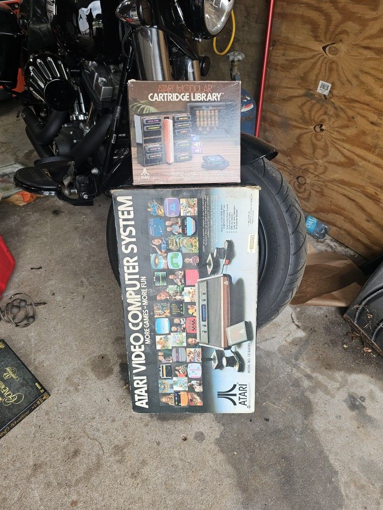 Atari And Game Holder