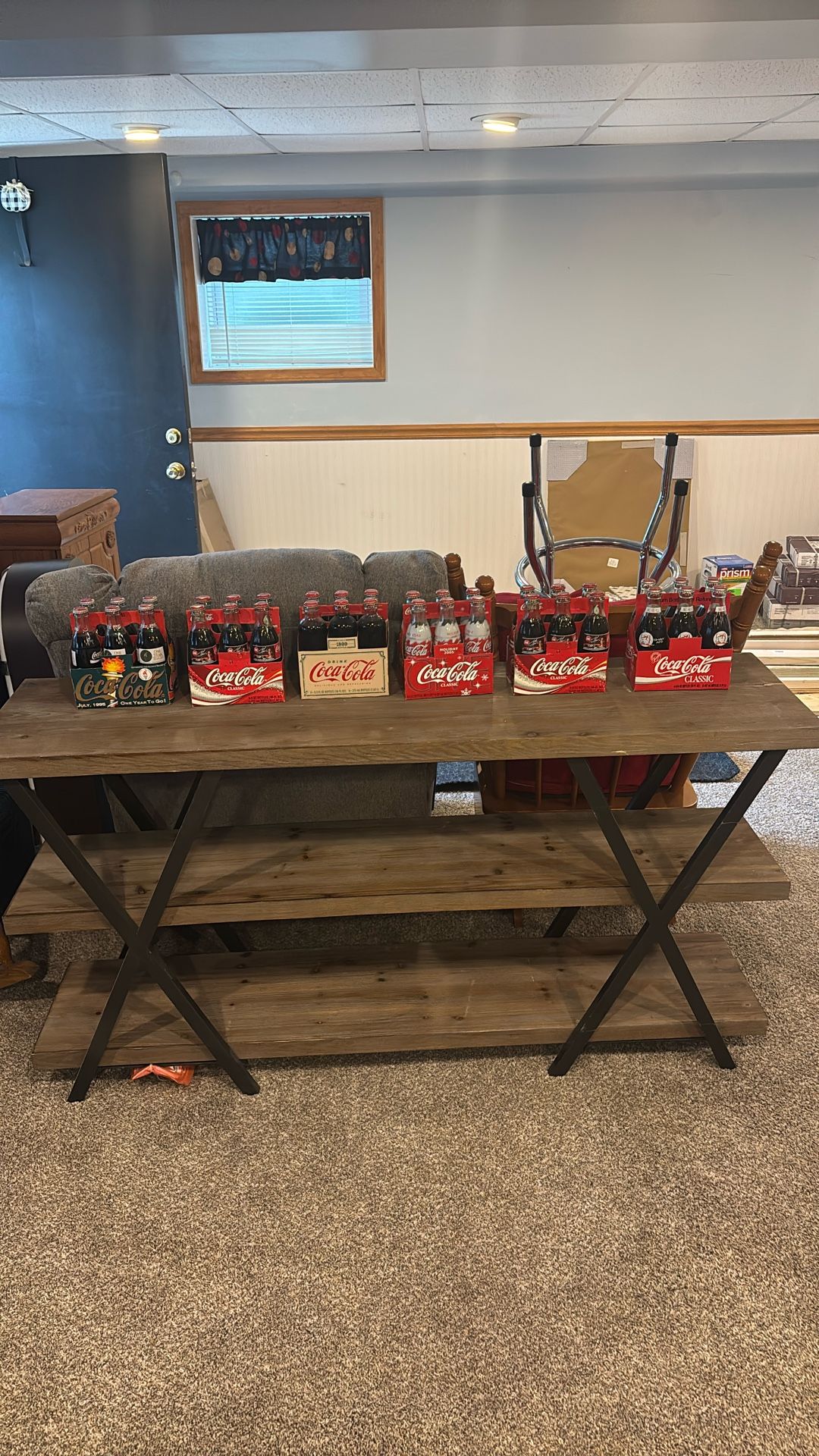 Set Of 6 Collectible Coke 6 Packs