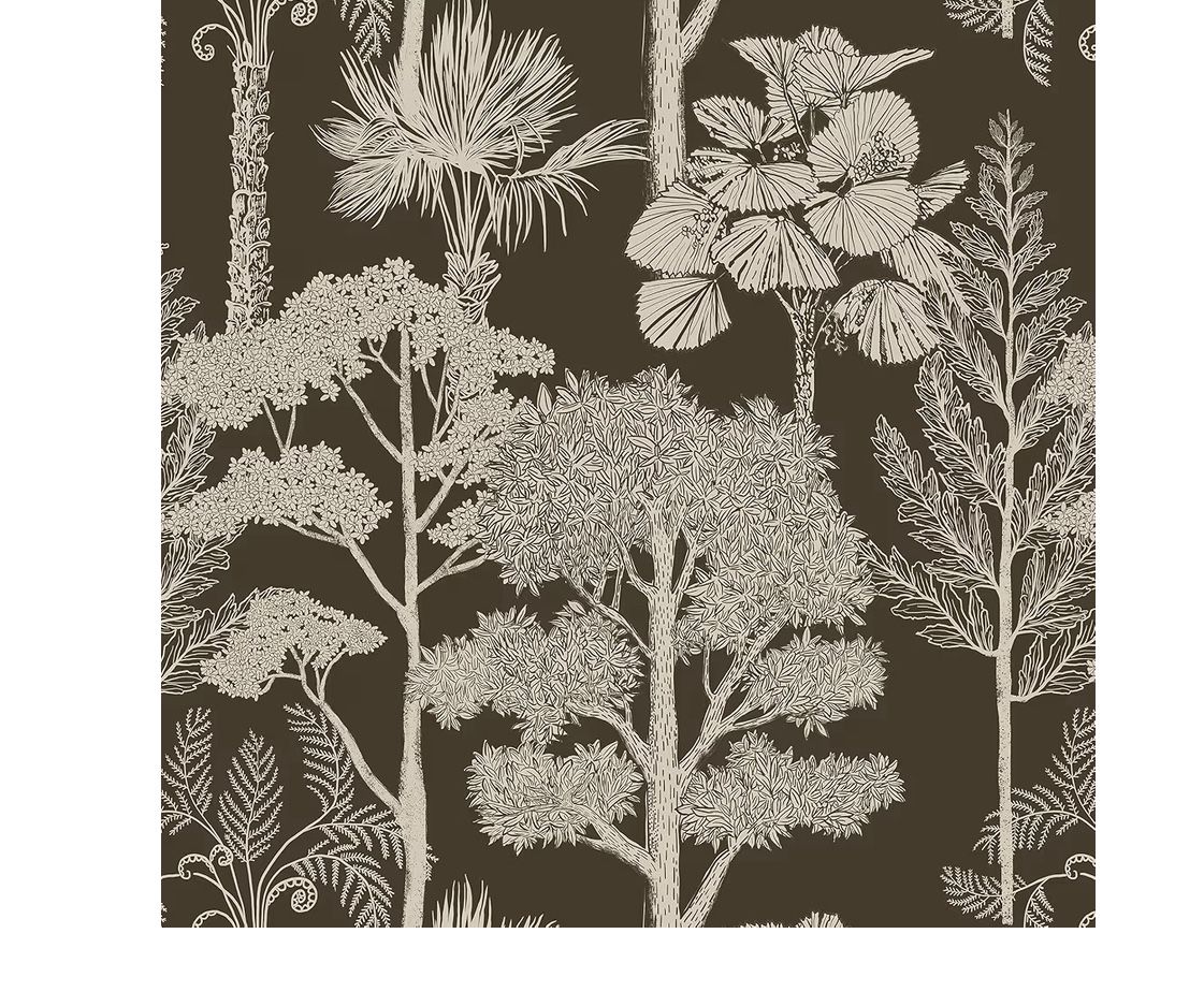 Peel and Stick Wallpaper Brown Forest Contact Paper Vint