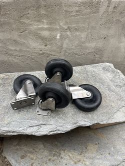 Caster Wheels 5” Stainless Steel $5 Each