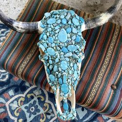Custom Bull Skull