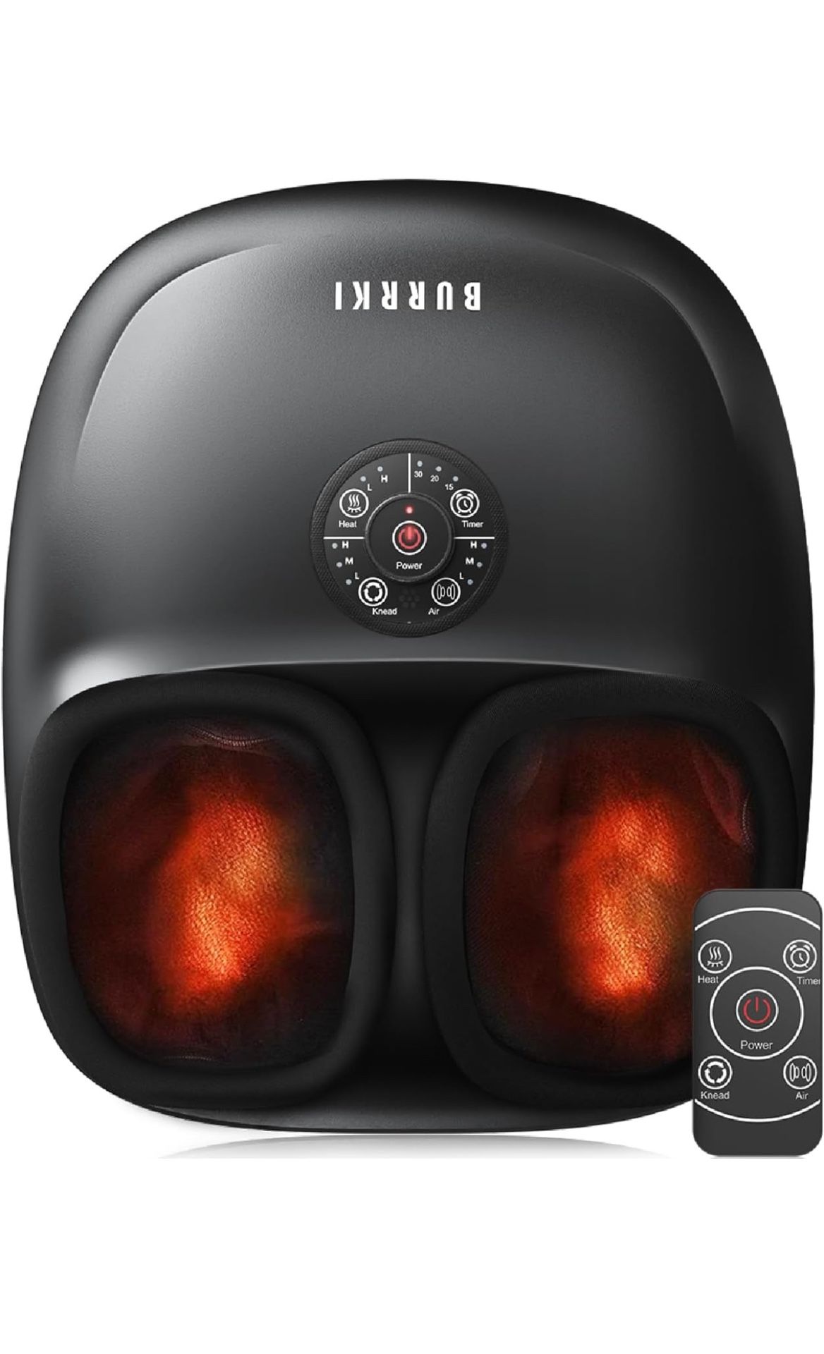 Foot Massager with Heat, Fathers Day Gifts, Electric Shiatsu Foot Massager with Deep Kneading, Compression, Heated Feet Massager Machine with Remote