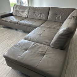 Leather Couch