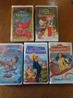 Disney VHS Lot