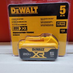 Dewalt 5.0 Battery New. 