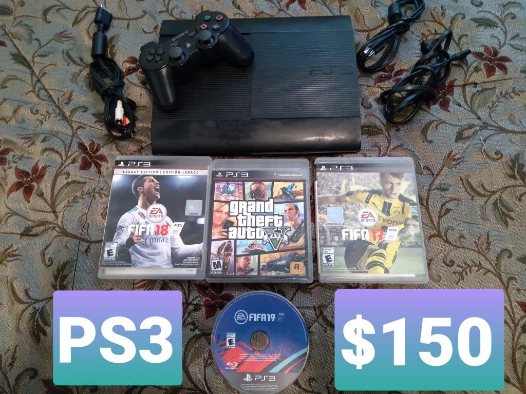 PS3 W/Games