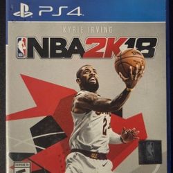 PS4 Video Game- NBA2K18- Kyrie Irving