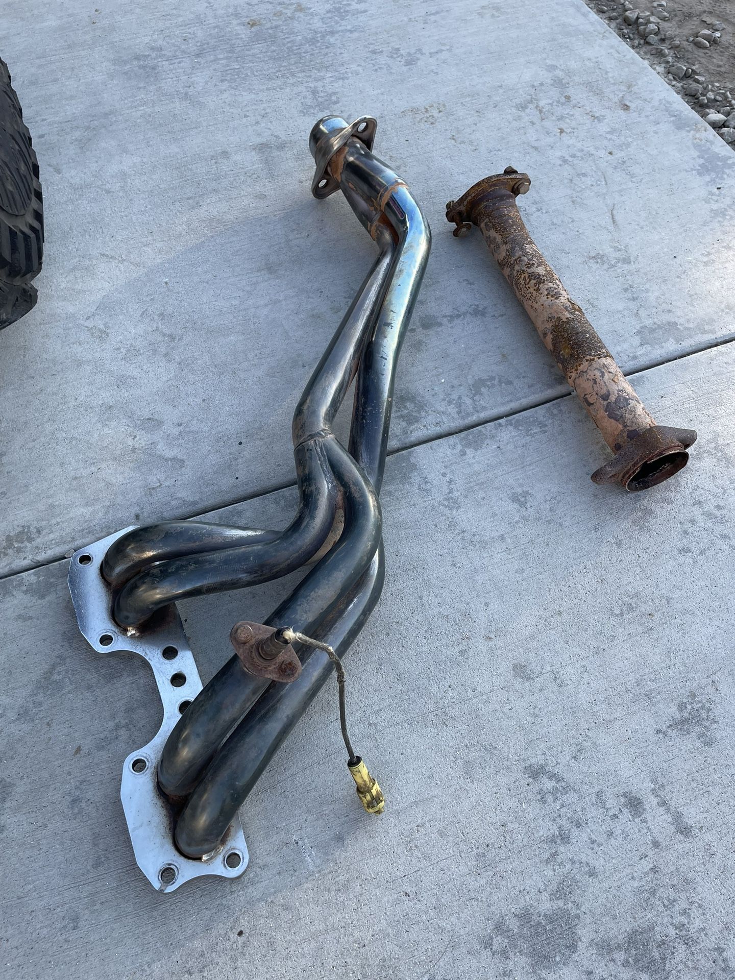 Toyota 22r Header