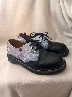 Bathers at Asnières Dr. Martens 1461 black leather oxfords