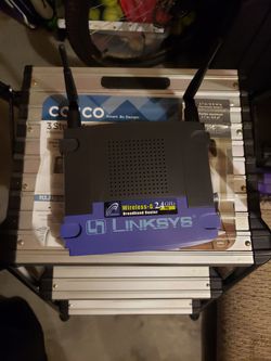 Linksys broadband router WRT54G