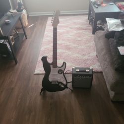 Fender Squier Debut Series Stratocaster Kit Black New