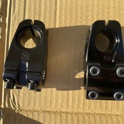 Bmx Parts Package Deal! Frame And 2 Stems