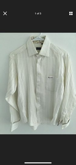 Paul Smith London Men 15.5 39 Collared Dress Shirts