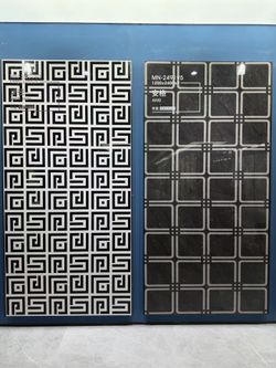 Artist slab sintered stone geometry