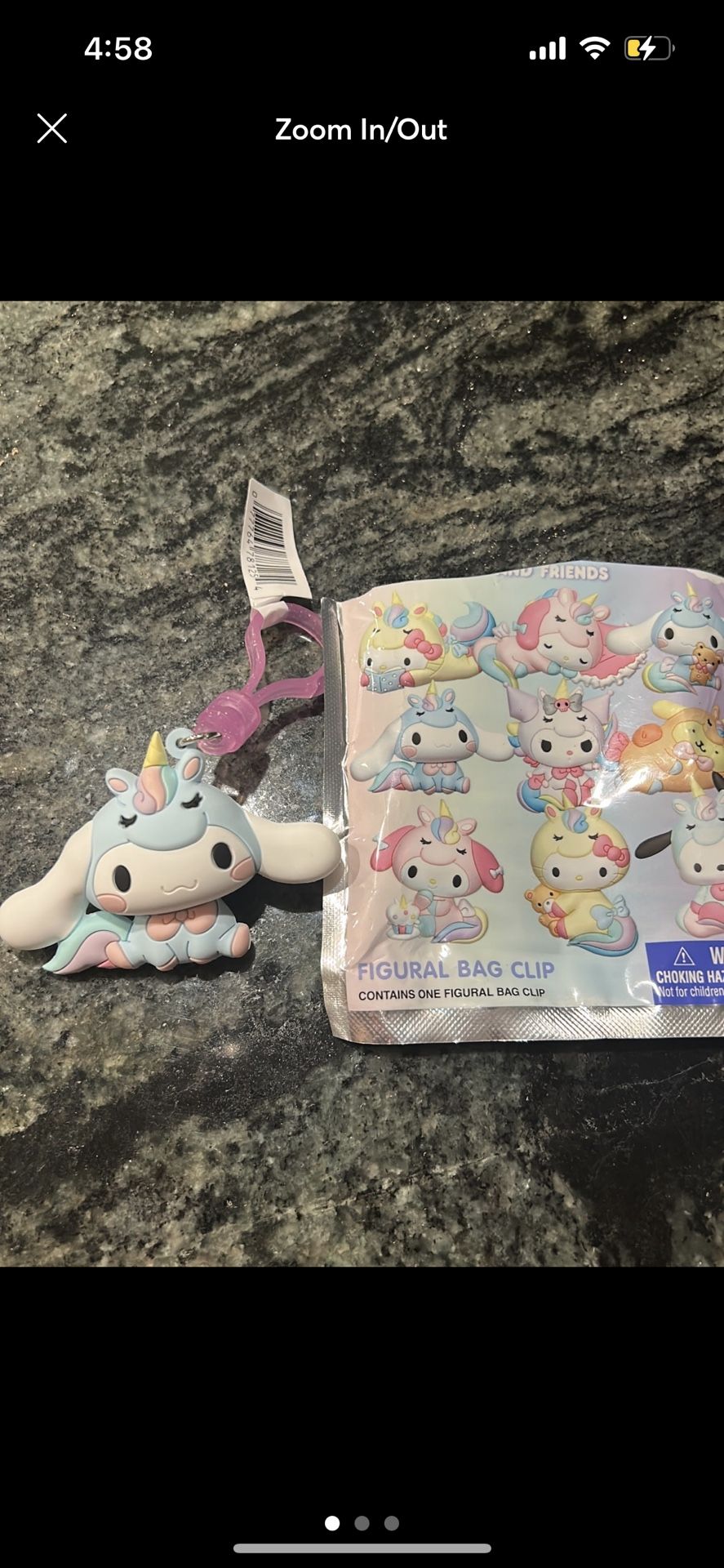 Cinnamoroll Keychain