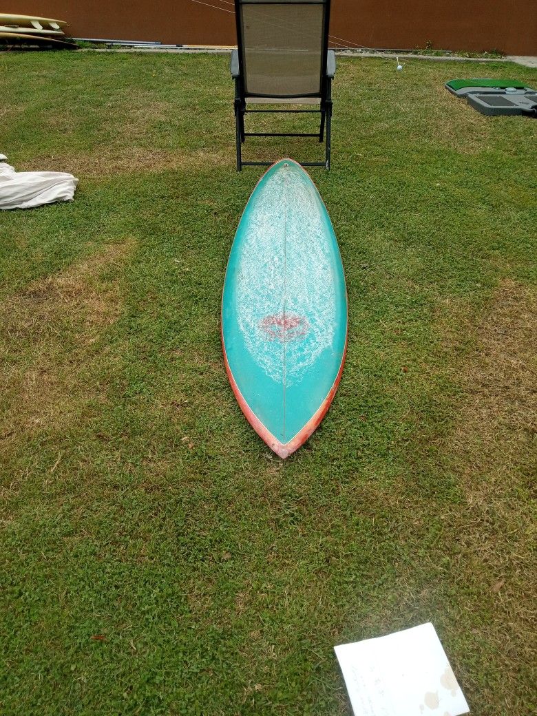 Vintage Brian Bulkley Surfboard