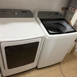 SAMSUNG WASHER AND DRYER 