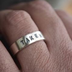 Engraving Stamped Rings 