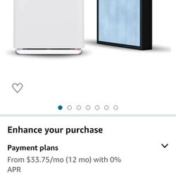 HATHASPACE Smart Air Purifier 2.0 for Home Large Room with Extra True HEPA Air Filter for Allergens, Pets, Smoke, Removes 99.9% of Dust, Mold, Pet Dan