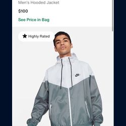 Brand new Nike Windbreaker 