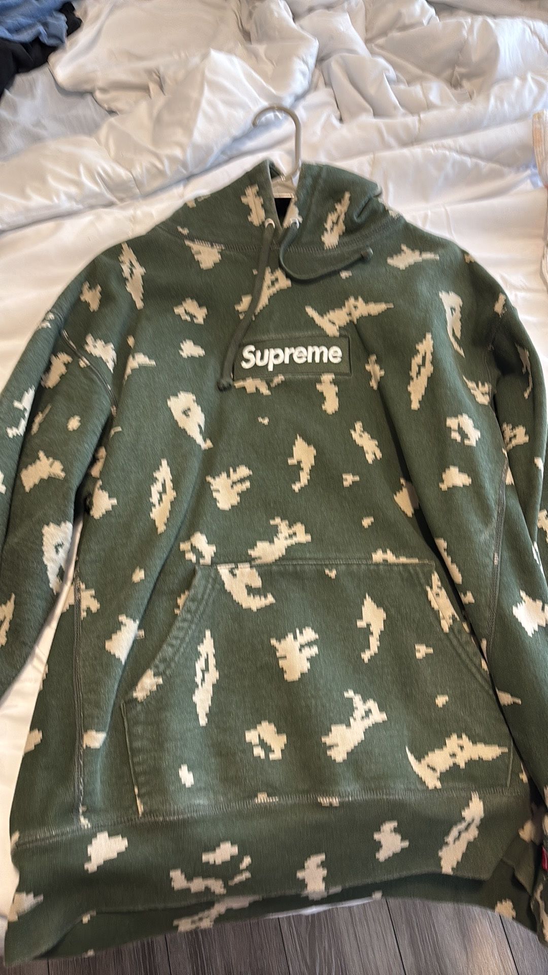 Supreme Box Logo Camo Hoodie