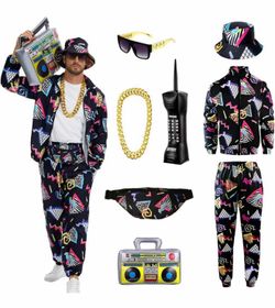 80s and 90s men’s costume
